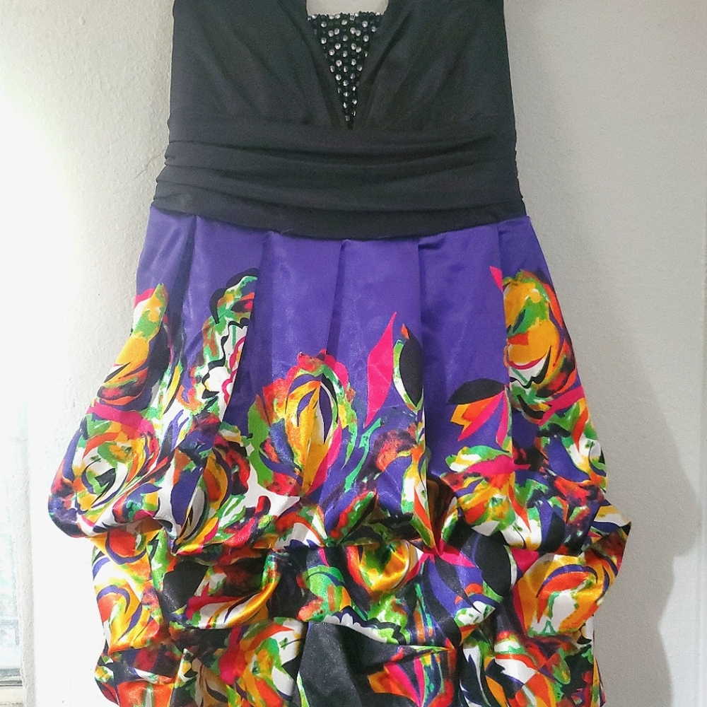 Abstract Prom Dress